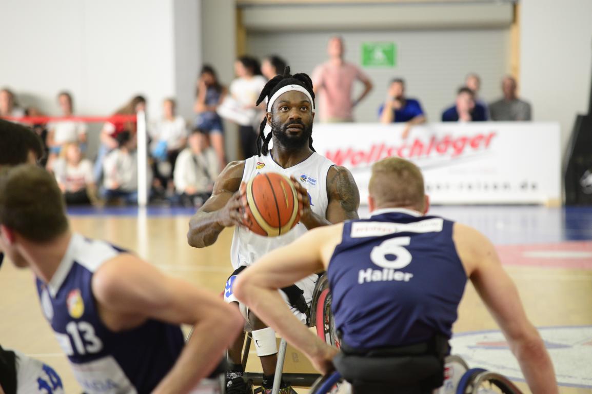 Rollstuhlbasketballer